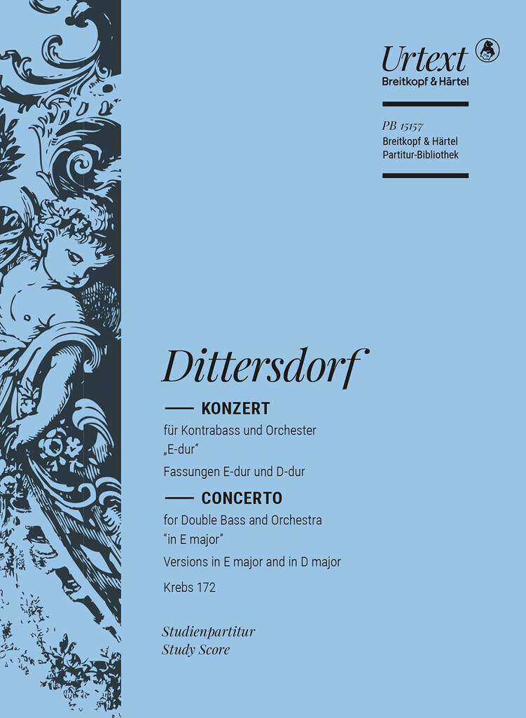 Double Bass Concerto in E major [D major] Krebs172